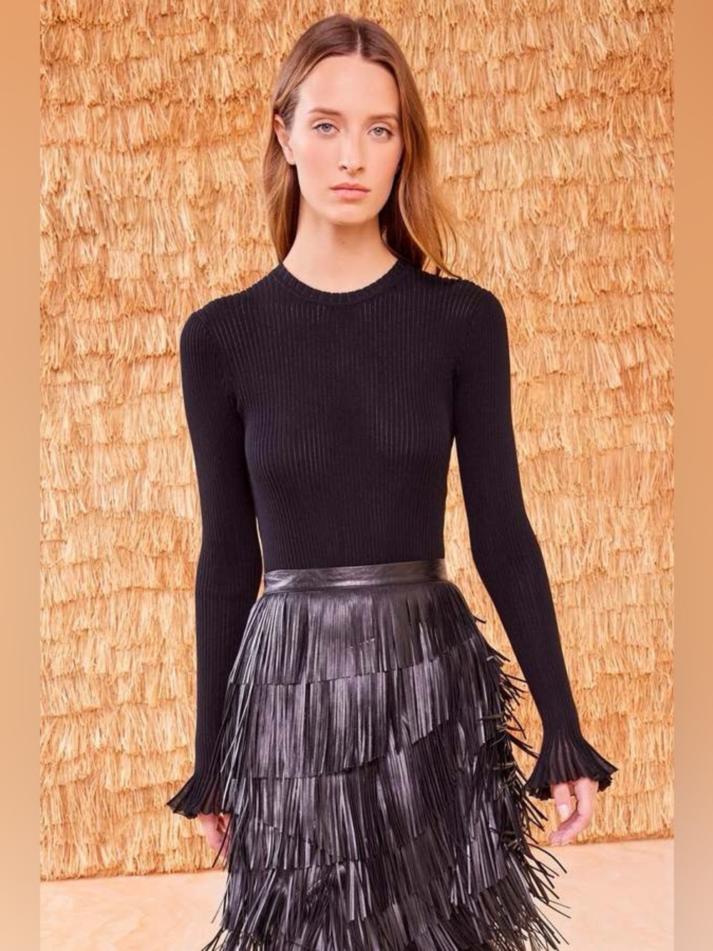 Ulla Johnson Aster Ribbed-Knit Sweater
